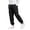 Black, variant on ZBSOKO Cargo Joggers for Boys Elastic Waist Elastic Cuff Fashion Track Pants with Multi Pockets Running Workout Pant Sizes 5-15 Years