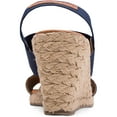 thumbnail image 2 of Esprit Womens Allison Ankle Strap Espadrille Flatform Sandals, 2 of 3