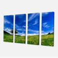 thumbnail image 2 of Paysage Printanier Champs Verts - Impression sur Toile Paysage, 2 of 3