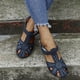 thumbnail image 4 of Moda Mujer Slide Hollow Out Sandalias cómodas Slope Heel Beach Casual Shoes Wmkox8yii  sa580, 4 of 9