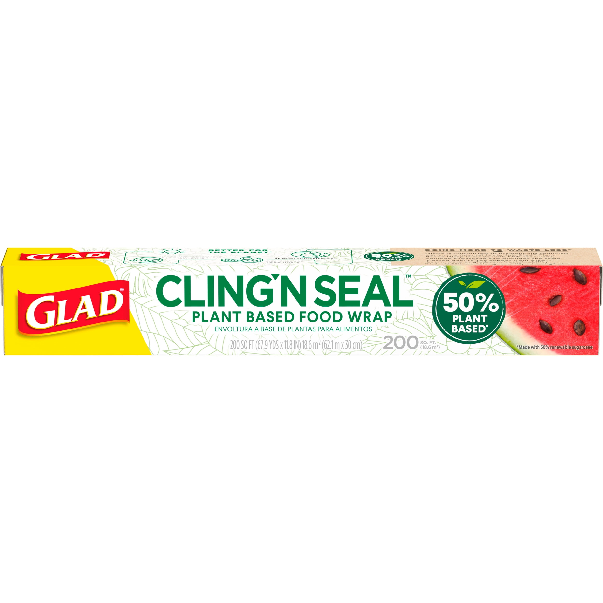 50% Plant-Based Cling'n Seal™ Food Wrap