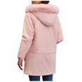 thumbnail image 7 of ChaoLingNeng Long Puffer Jacket, Womens Winter Long Puffer Coats Thicken Warm Quilted Jacket Mid-Length with Side Zipper and Hood Outerwear, 7 of 7