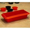 thumbnail image 2 of Lekue Loaf Pan Baking Mold, 9.5" - Red, Red, 2 of 3
