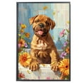 thumbnail image 2 of Mastiff Christmas Dog Bathroom Decor - Funny Bathroom Decor Wall Art, Dog Bathroom Wall Art and Animal Poster, Dog Bathroom Signs and Funny Bathroom Art UNFRAMED, 2 of 6