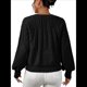 thumbnail image 5 of Suéteres de Mujer, Cuello Redondo, Larga, Punto Cable, Suéteres Gruesos, Tops, Conjuntos de Moda de Otoño Negro L, 5 of 8
