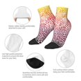 thumbnail image 5 of Naloa Leopard Skins And Heads Ankle Socks for Women Non Slip Socks No Show Socks Classic Low Cut Casual Socks Casual Socks, 5 of 7
