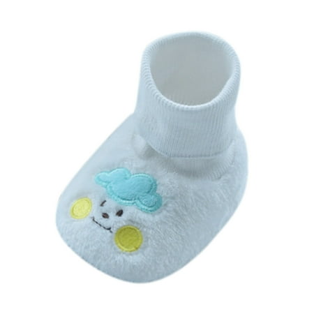 

Qufokar Red Baby Shoes Girl 6-12 Months Baby Moccasins Girl Kids Socks Shoes Toddler Shoes Cotton Shoes Plus Velvet Thick Warm Soft Bottom Shoes Cute Do Not Fall In Front Of The Shoes
