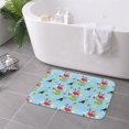 thumbnail image 7 of Non Slip Door Mat, Flamingos And Tropical Plants Fast Drying Bath Tub Mats, Absorbent Bathroom Rugs Entrance Welcome Mat, Bath MatS for Tub, Floor, Home, Kitchen, Hotel,16x24in, 7 of 7