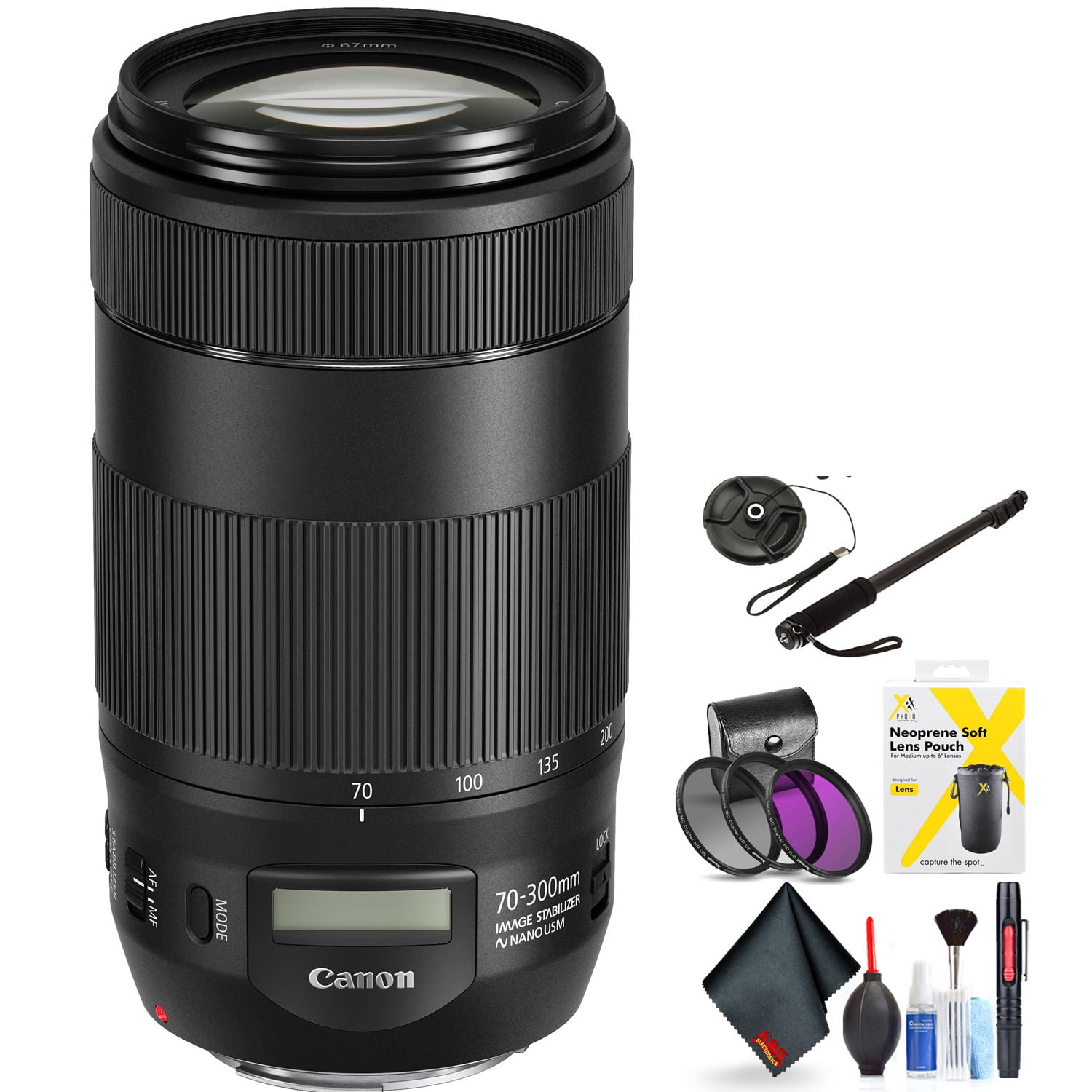 Canon EOS 5D Mark Ⅳ+ EF 70-300mm Canon EF 70-300mm F/4-5.6 is Ii USM Lens for Canon 6D, 5D Mark IV