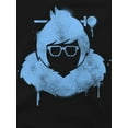 thumbnail image 2 of Overwatch Mei Spray Paint Premium Adult T-Shirt, 2 of 3