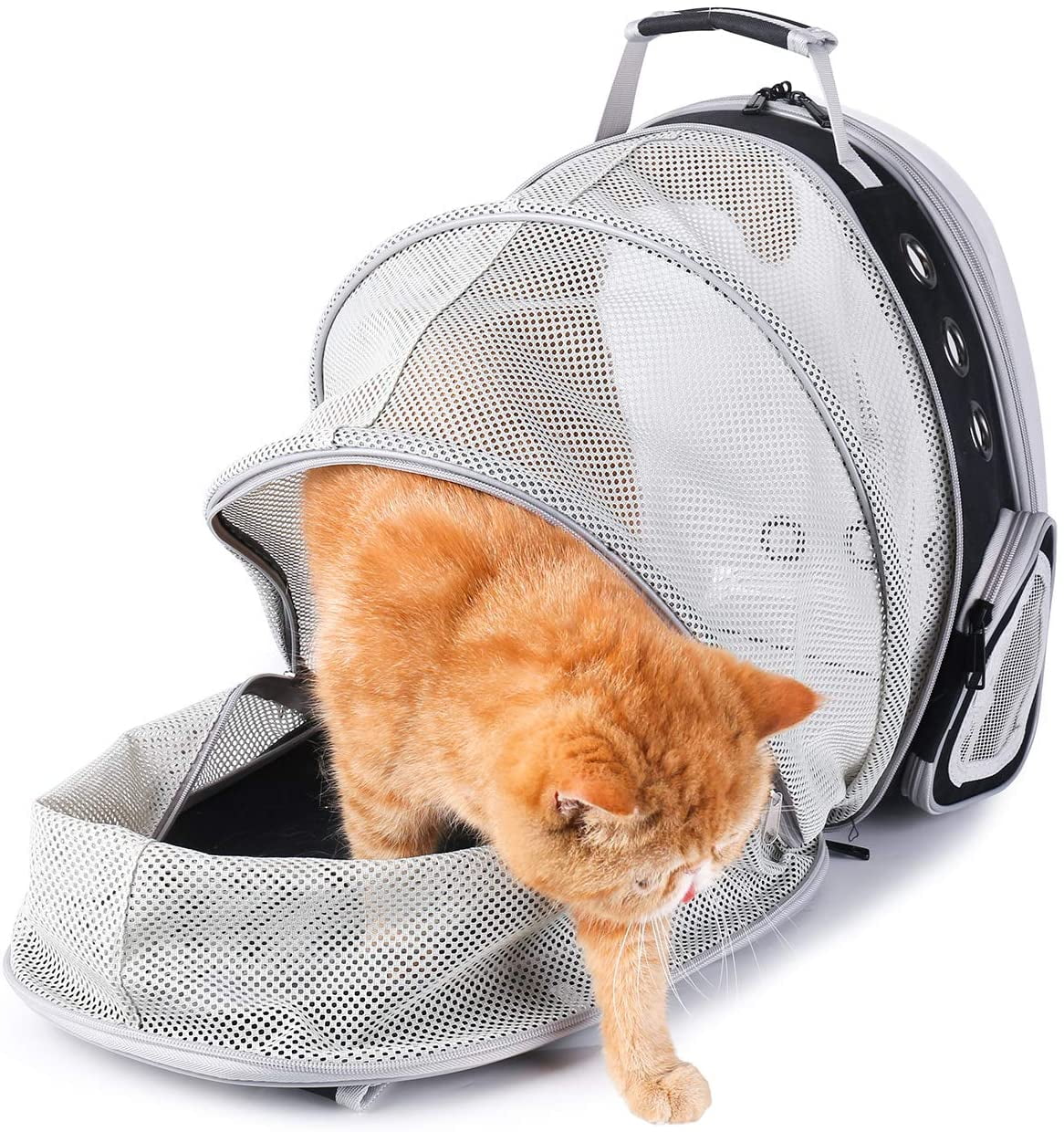Expandable Bubble Pet Carrier for Cats and Small Dogs, Airline Approved Travel Backpack for Hiking, Walking & Outdoor Adventures – Cat Carrier Backpack
