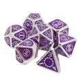 thumbnail image 3 of Dados De Metal Poliédrico De 10x7 Piezas Para D&amp;D RPG Game 10, 3 of 8
