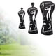 thumbnail image 5 of Funda para palos de golf kusrkot Equipo de golfista PU Cuero Negro, 5 of 7