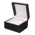 thumbnail image 4 of Weiweiguan Single Slot Watch Box PU Leather Watch Storage Box Wristwatch Display Case, 4 of 6