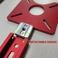 thumbnail image 2 of 3 in 1 Cabinet Hardware Jig, Adjustable Cabinet Template Tool, Router Milling Groove Bracke for Handles and Pulls on Drawers/Cabinets/Doors, Cabinet Hardware Template Tool Set, 2 of 8