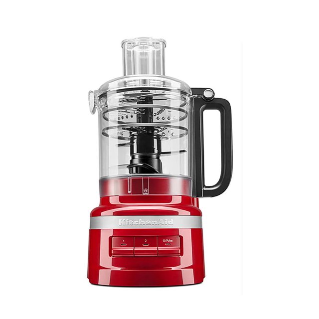 Procesador de Alimentos KitchenAid 9 Tz 2 Velocidades Pulso Rojo KFP0919LER