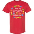 thumbnail image 3 of Inktastic I Love My Grandson Autism Awareness T-Shirt, 3 of 5
