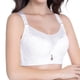 thumbnail image 2 of Gibobby Sujetador deportivo sin aros de talla grande para mujer Brasier mujer(Blanco,38C), 2 of 5