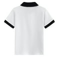 thumbnail image 4 of Diufon Boys Golf Shirts School Uniform Short Sleeve Lapel T Shirt Toddler Girls Summer Casual Sport Tennis Tops, 4 of 5