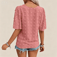thumbnail image 6 of Womens Summer Short Sleeve Shirts Casual Vacation Tops Lightweight Blouses Trendy 2026, 6 of 6