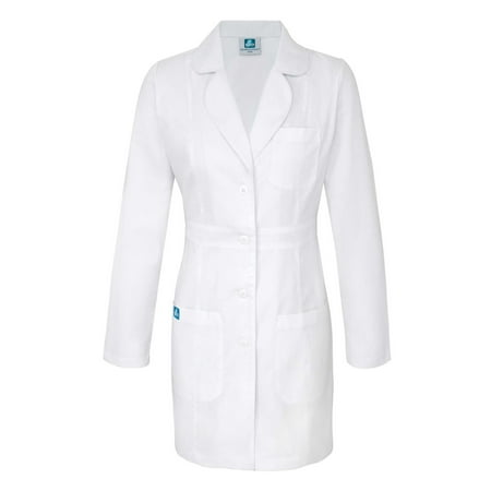 White Fluid Protection Lab Coat - Adar Universal Women's 33