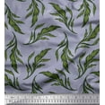 thumbnail image 1 of Soimoi Cotton Duck Fabric Artistic Leaves Print Fabric by Yard 56 Inch Wide, 1 of 3