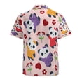 thumbnail image 3 of High Quality Hawaiian Shirts for Men Short Sleeve Aloha Beach Shirt Floral Summer Casual Button Down Shirts Blouses 4623P7, 3 of 7