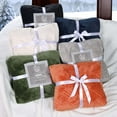 thumbnail image 7 of Superior Atka Fleece Diamond Blanket, 90" x 106" Soft Cozy Blankets, King Size, Gold, 7 of 7