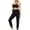 Black, variant on IDALL Joggers for Women Leggings for Women Ladies Summer Plus Size Short Sleeved Round Neck T Shirt In 2025 Sweatpants Women Lounge Pants Women Black L