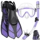 thumbnail image 1 of Set 4 en 1 de equipo de snorkel Ubekezele para adultos con bolsa de viaje, 1 of 7