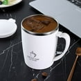 thumbnail image 5 of Portable Leak-Proof With Handle and Lid Coffee Cup Double Wall Coffee Mug Water Bottle Insulated Cup Traveling Cup BLUE, 5 of 8