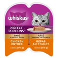 thumbnail image 1 of Whiskas Perfect Portions Chicken Entrée Paté Wet Cat Food, 1 of 9