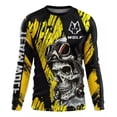 thumbnail image 1 of Playera Hombre Motociclista Calavera Wolf Racing Jersey, 1 of 5