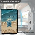 thumbnail image 5 of Psesaysky Beach Sea Turtle RV Door Window Shade Cover Privacy and UV Rays Protection Blackout Shades RV Interior Accessories 17.3x26 inch, 5 of 7
