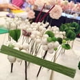 thumbnail image 5 of 150 Pcs 18 Gauge Floral Stem Wire, Flower Green Stem Rod, Artificial Green Crafts Wire, Wreath Making Supplies for Flower DIY, Wedding Bouquet (14inch, Mixed Colors), 5 of 6
