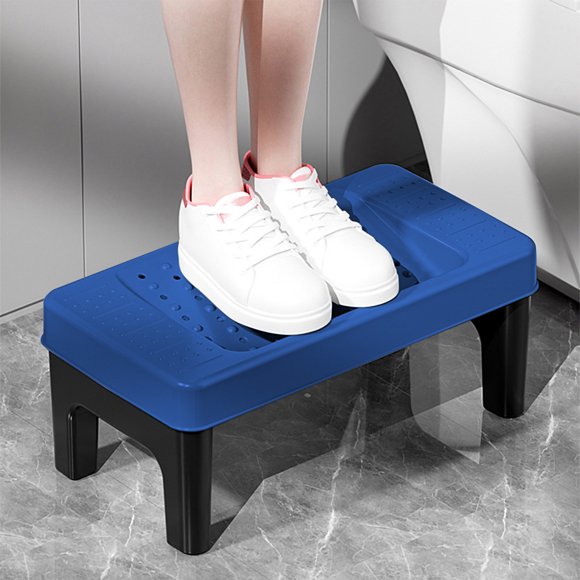 UsRHHA Toilet Stool for Squatting Position, Detachable Stackable Bathroom Step Stool, Potty Footstool for Better Posture Comfort