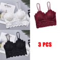 thumbnail image 1 of ZXYOUPING 3 PCS Sujetador De Tubo De Encaje Para Las Mujeres De Talla Grande Alambre Sin Costuras Top Respaldo Delantero Trasero De Belleza, 1 of 5