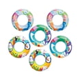 thumbnail image 1 of Salvavidas Inflable Infantil Bestway Personajes Acuáticos Paquete 6 pz Plástico Resistente, 1 of 6