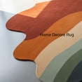 thumbnail image 3 of Multi-Color Abstract Rug – Hand Tufted Irregular Full Size Carpet for Bedroom or Office, 3 of 5