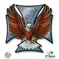 thumbnail image 1 of Maltese Cross Eagle - 12" Vinyl Sticker Waterproof Decal, 1 of 1