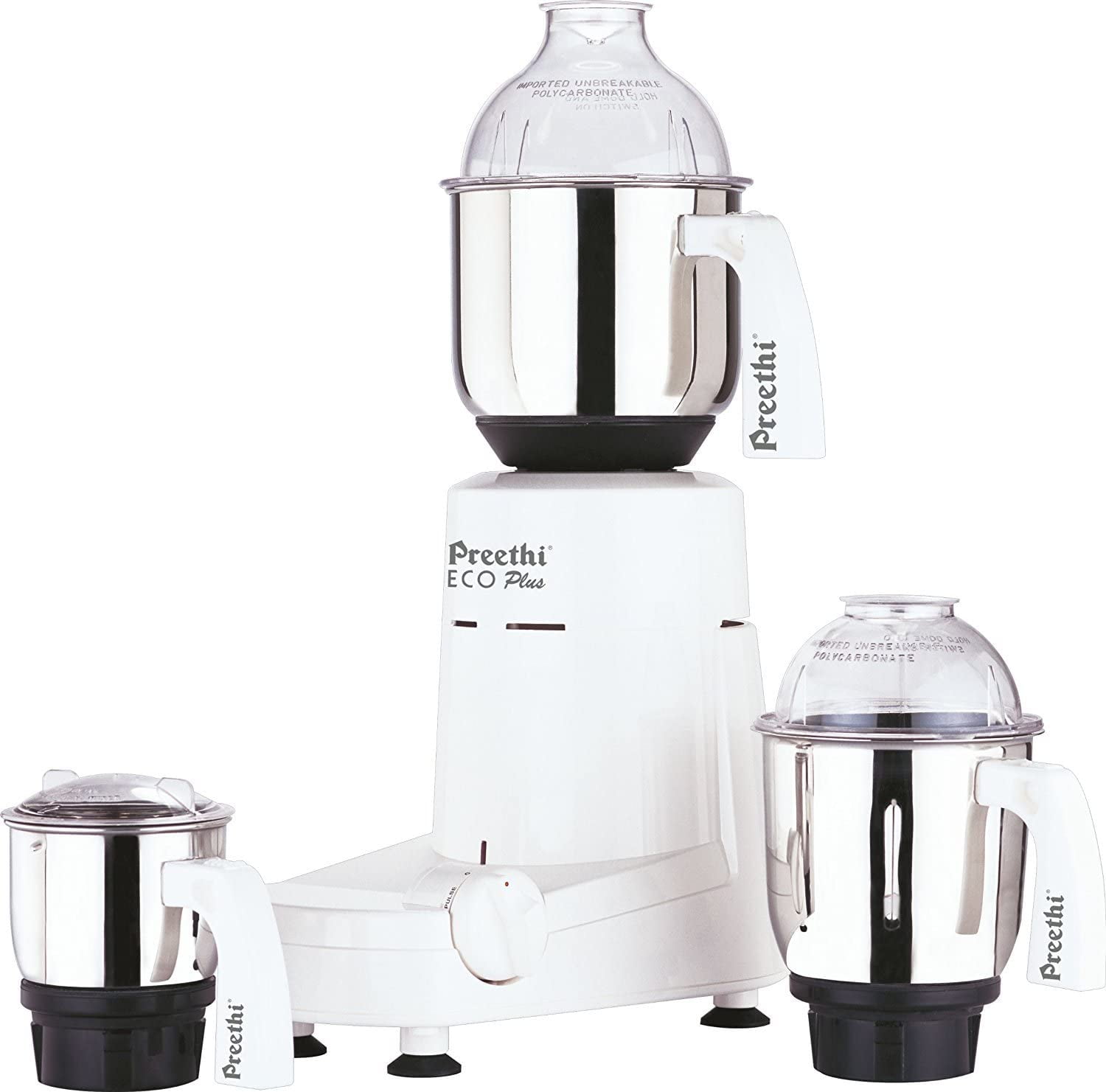 Preethi Eco Plus Kitchen Mixer Grinder - Dry Spice Grinding Preethi Eco Plus Kitchen Mixer Grinder - Dry Spice Grinding