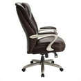 Serta Smart Layers Hensley Executive Big & Tall Chair, Roasted Chestnut