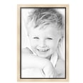 thumbnail image 2 of ArtToFrames 16" x 25" Silver with Black Lip Picture Frame, 16x25 inch Multi Wood Poster Frame (WOM-5193),  Pack, 2 of 7