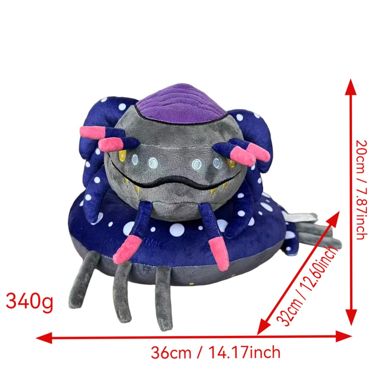 Reaper Leviathan Plush Toy Game Sub-Nautica Character Plush Doll