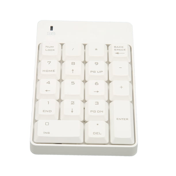Teclado Numérico, 18 Teclas Teclados Numéricos USB USB Teclado Numérico de Contabilidad Financiera Portátil de 2,4 GHz Para Computadora Portátil, Computera de Escritorio,