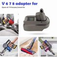 thumbnail image 4 of Adecuado para Batería Makita/Bosch/Dewalt/Milwaukee DM18V678 BMV678 Adaptador de Batería Convertidor para Adaptador de Batería Dyson V6 V7 V8, 4 of 5