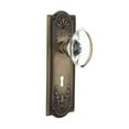 thumbnail image 4 of Nostalgic Warehouse Meaocc_Psg_234_Kh Vintage Oval Egg Clear Crystal Passage Door Knob Set, 4 of 6
