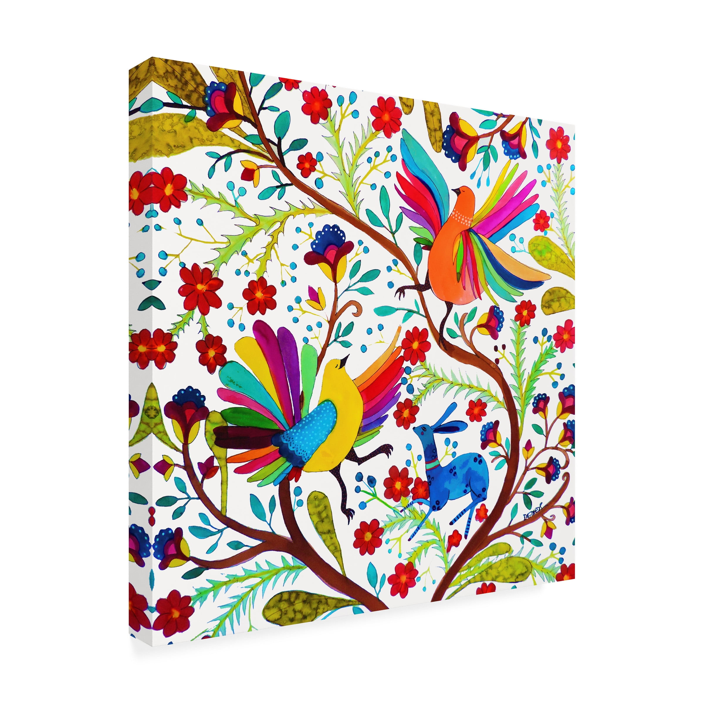 Sylvie Demers 'Amate' Canvas Art