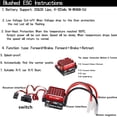 thumbnail image 2 of Motor Cepillado Motor cepillado F540 a prueba de agua con 60A ESC 5V / 2A BEC para 1/10 RC Racing Car Truck, 2 of 5