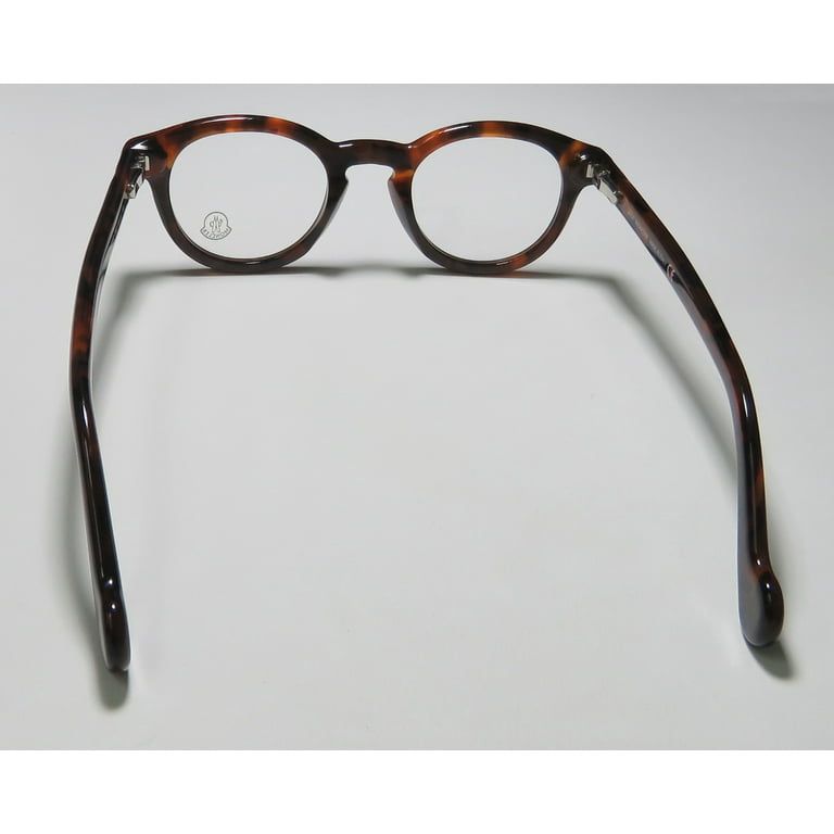 Moncler Round Eyeglasses ML5002 052 Dark Havana 46mm 5002